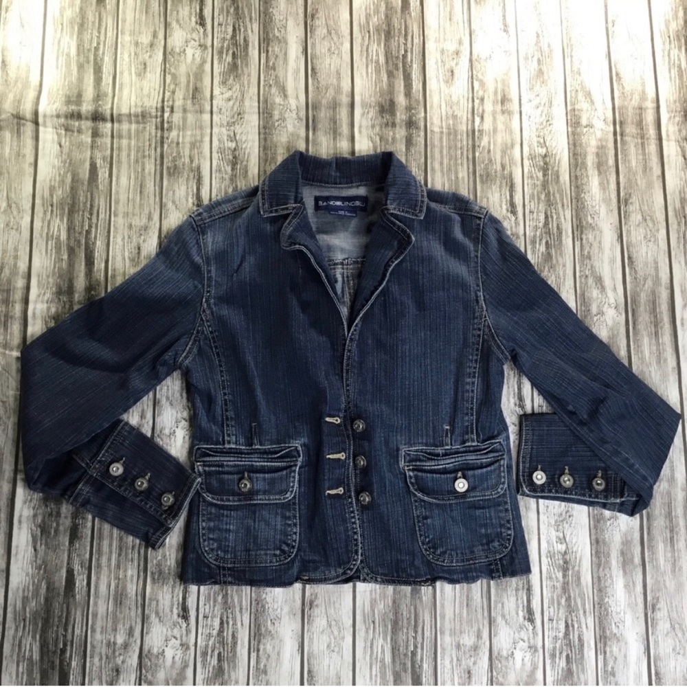Bandolino Women’s Jean Jacket Denim Jacket Small